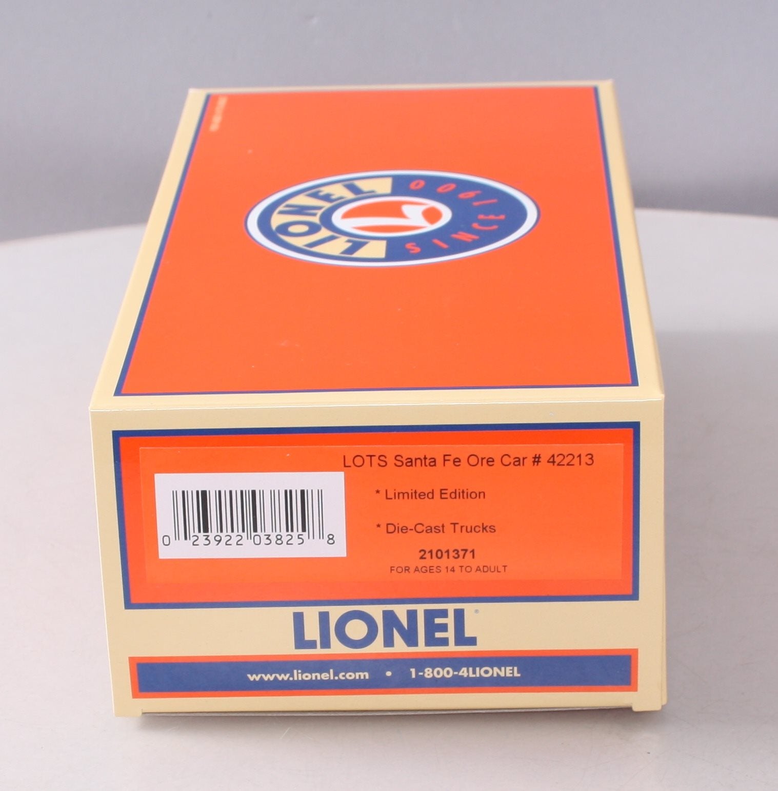 Lionel 2101371 O Gauge LOTS Santa Fe Ore Car #42213 LN/Box