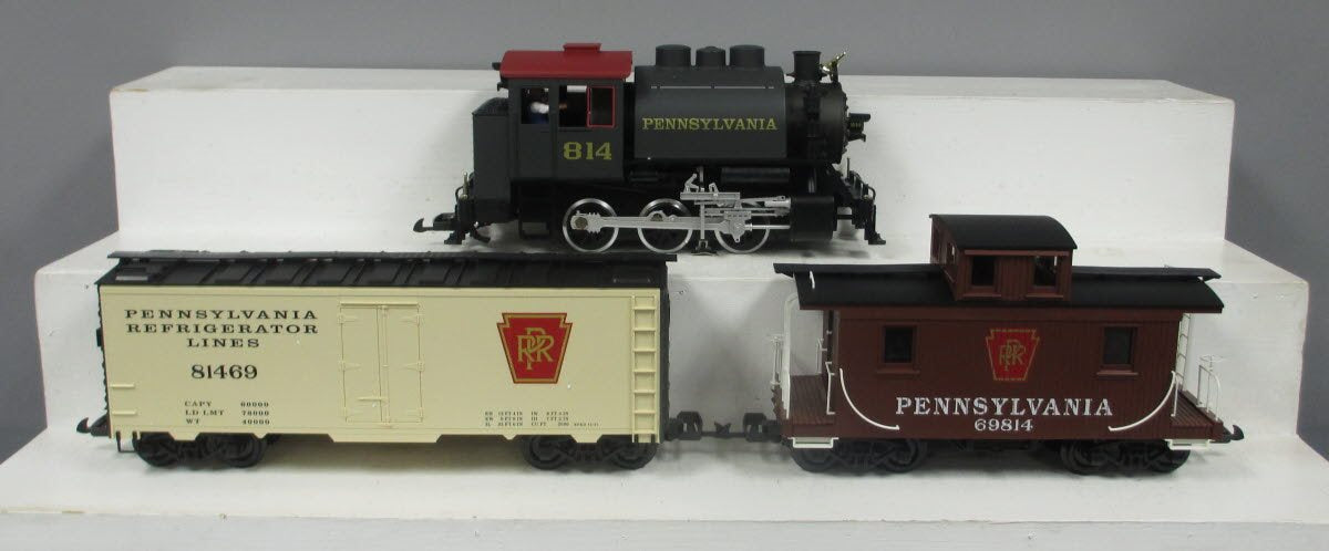 Piko 38107 G Scale Pennsylvania Steam Freight R/C Starter Set LN/Box