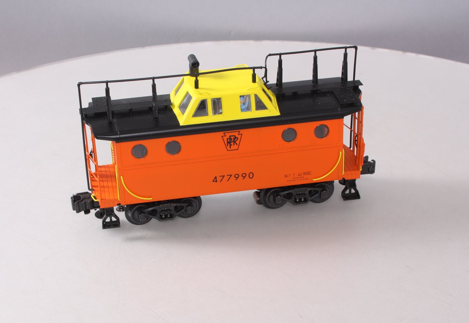 K-Line K615-1897 O Gauge Pennsylvania N5C Scale Smoking Caboose w/Antenna LN/Box
