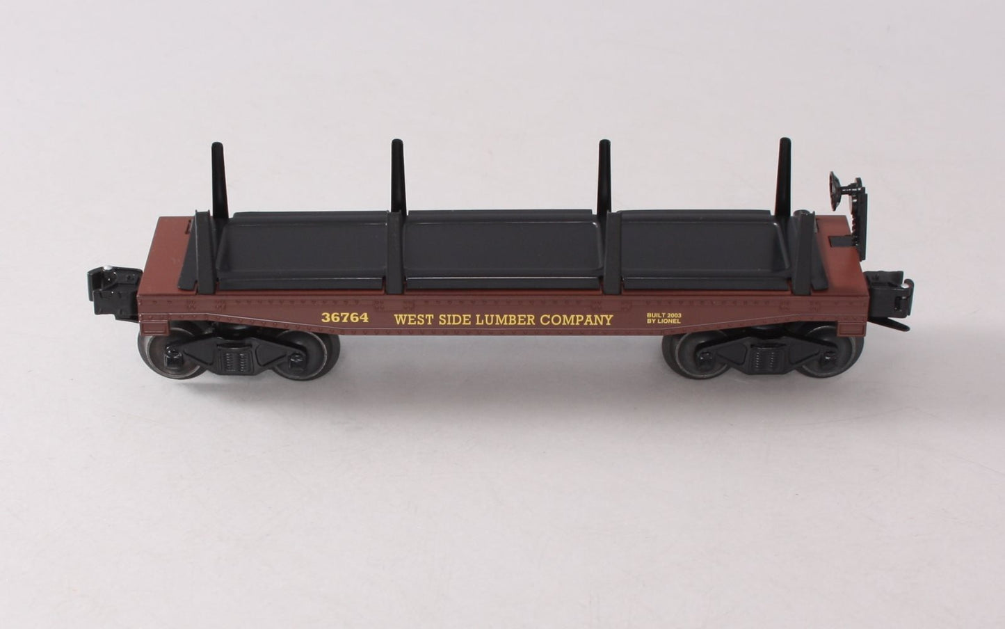 Lionel 6-36764 O Gauge West Side Lumber Log Dump Car LN/Box