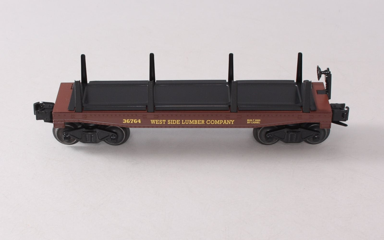 Lionel 6-36764 O Gauge West Side Lumber Log Dump Car LN/Box
