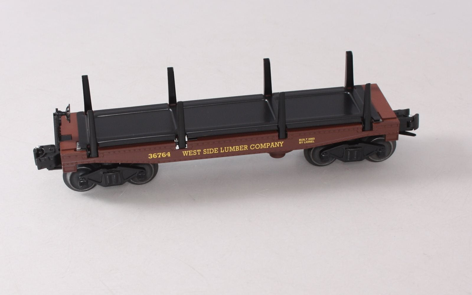 Lionel 6-36764 O Gauge West Side Lumber Log Dump Car LN/Box