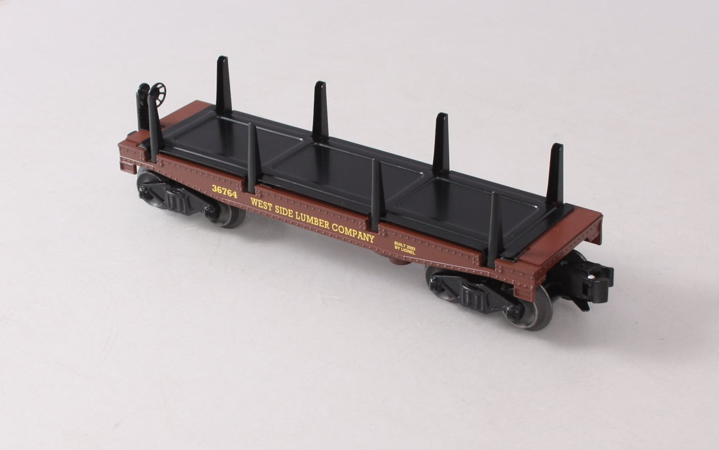 Lionel 6-36764 O Gauge West Side Lumber Log Dump Car LN/Box