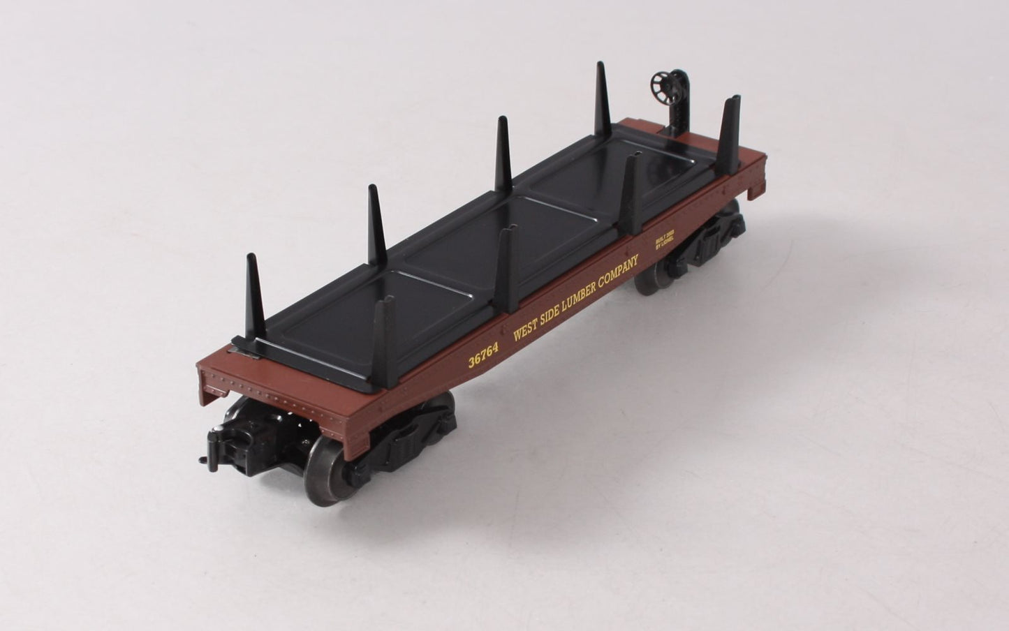 Lionel 6-36764 O Gauge West Side Lumber Log Dump Car LN/Box