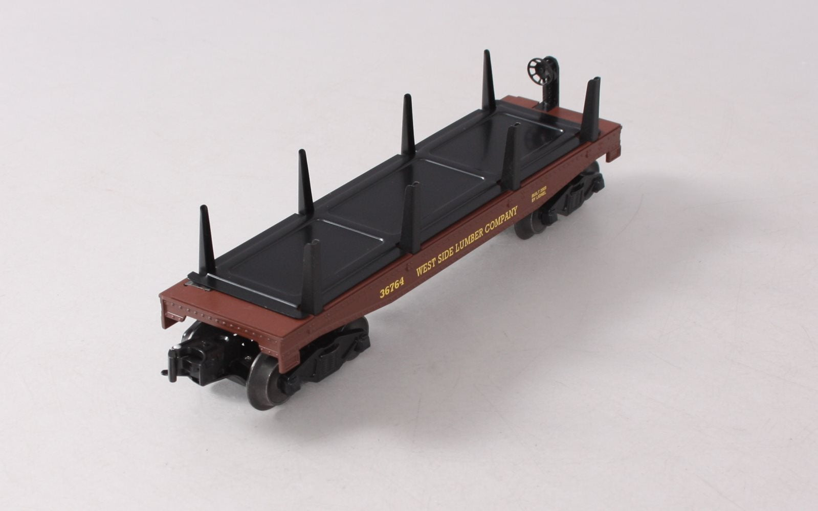 Lionel 6-36764 O Gauge West Side Lumber Log Dump Car LN/Box