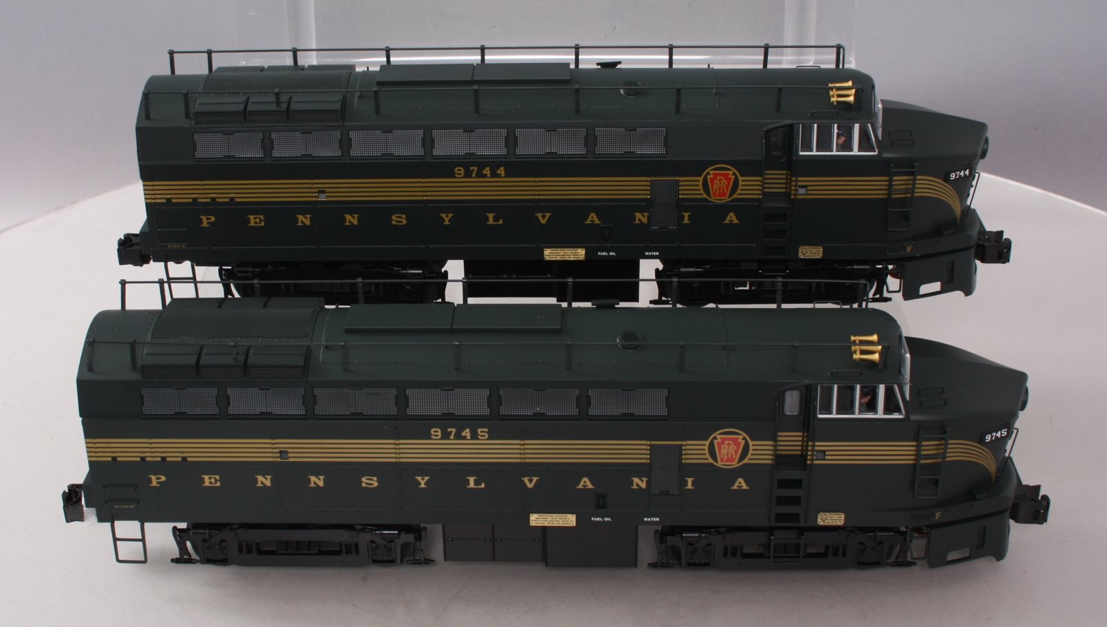 Lionel 6-14532 O Lionel Century Club Pennsylvania Sharknose AA Locos #9744/9745 LN/Box