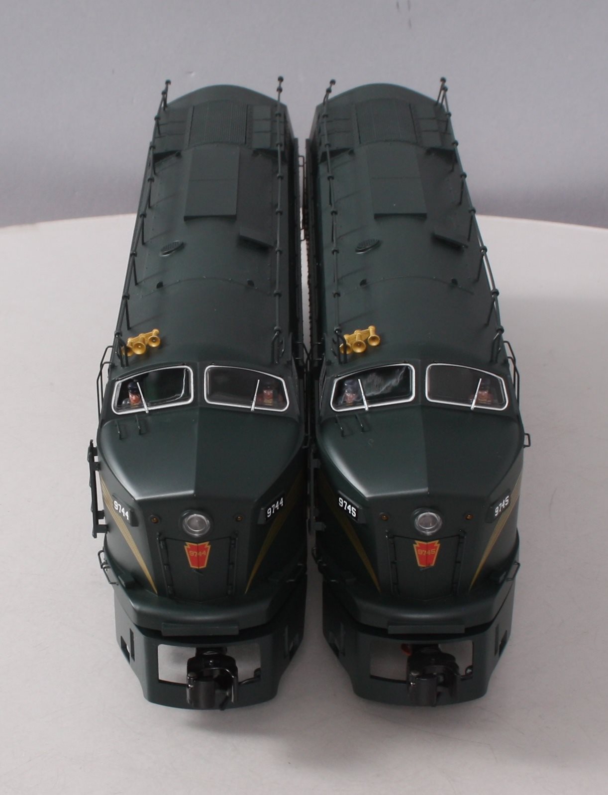 Lionel 6-14532 O Lionel Century Club Pennsylvania Sharknose AA Locos #9744/9745 LN/Box