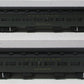 Lionel 6-19066 O Gauge Pullman Heavyweight "Willow" Passenger 2 Car Set LN/Box