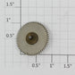 Lionel SLS-254-25 Intermediate Gear, Bushing & Axle