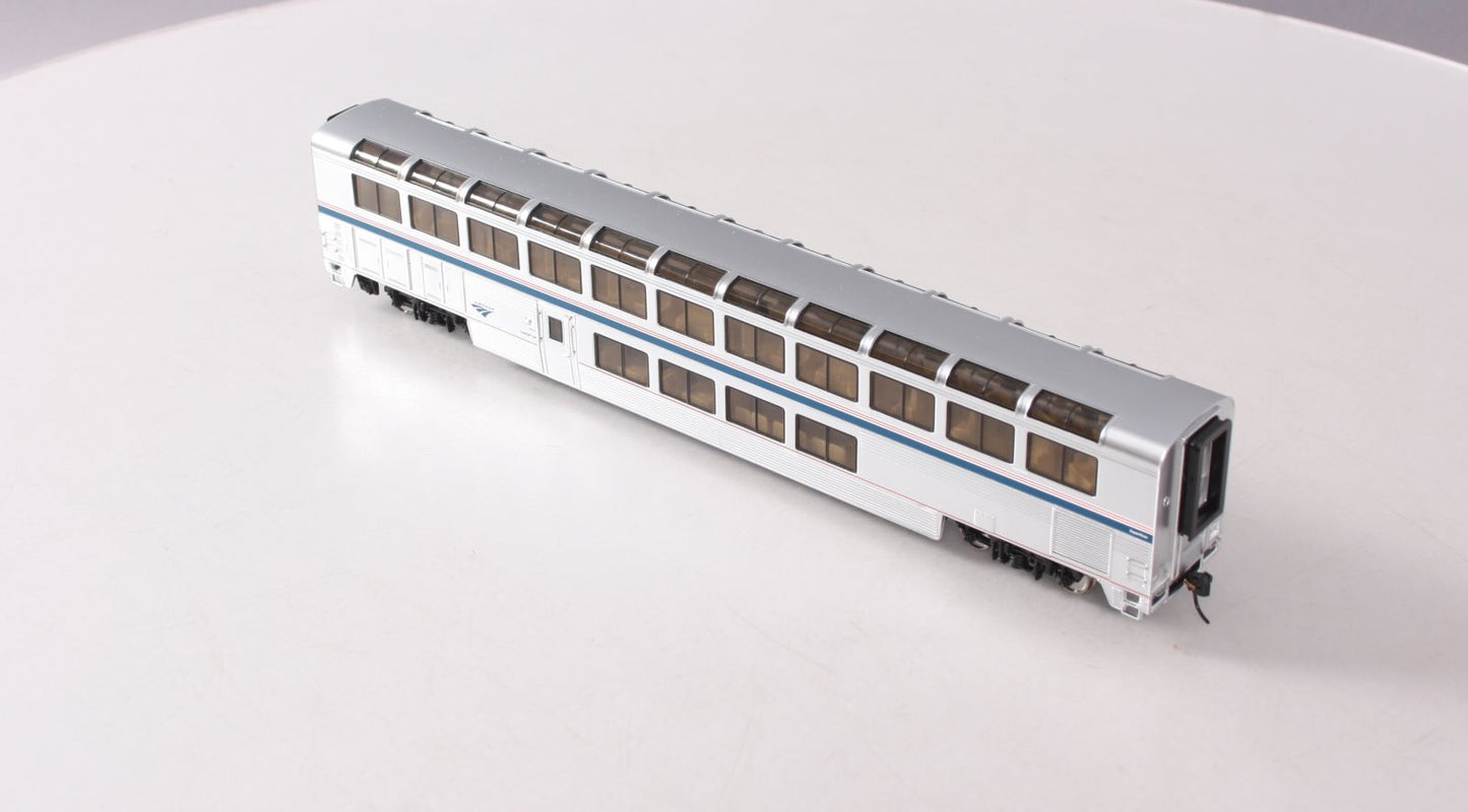 Walthers 920-11043 HO Amtrak 85' Pullman-Standard Superliner Lounge Phase IVb