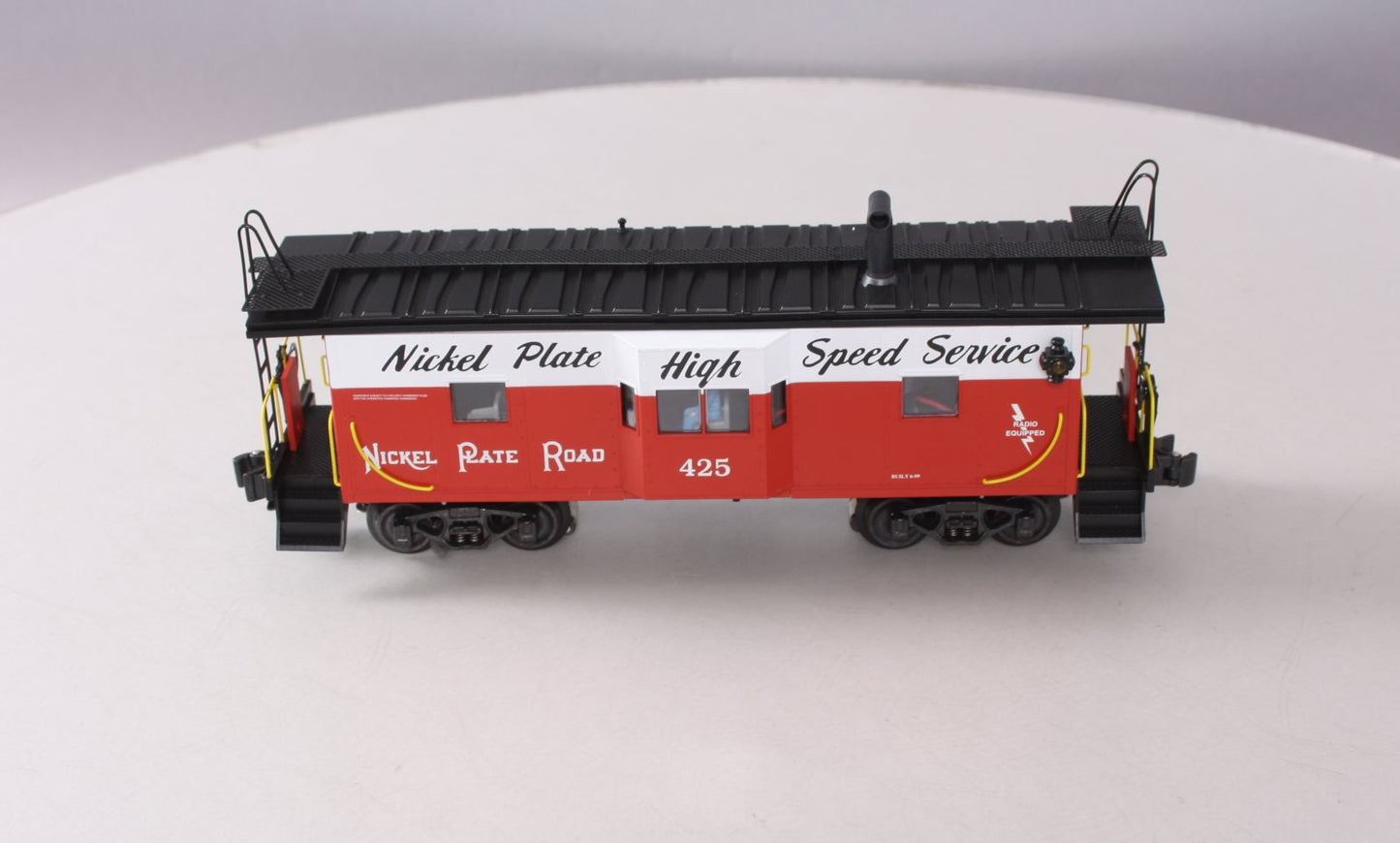 K-Line K612-1771 O Gauge Nickel Plate Road Bay Window Caboose #425 LN/Box