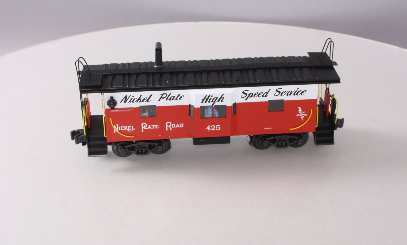 K-Line K612-1771 O Gauge Nickel Plate Road Bay Window Caboose #425 LN/Box