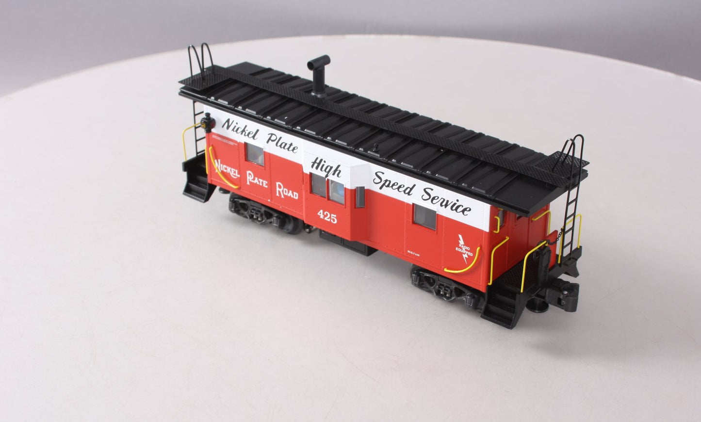 K-Line K612-1771 O Gauge Nickel Plate Road Bay Window Caboose #425 LN/Box