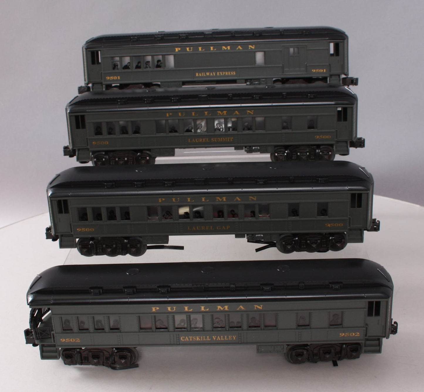 Lionel 6-19069 O Gauge Pullman Baby Madison Passenger Cars (Set of 4) LN/Box
