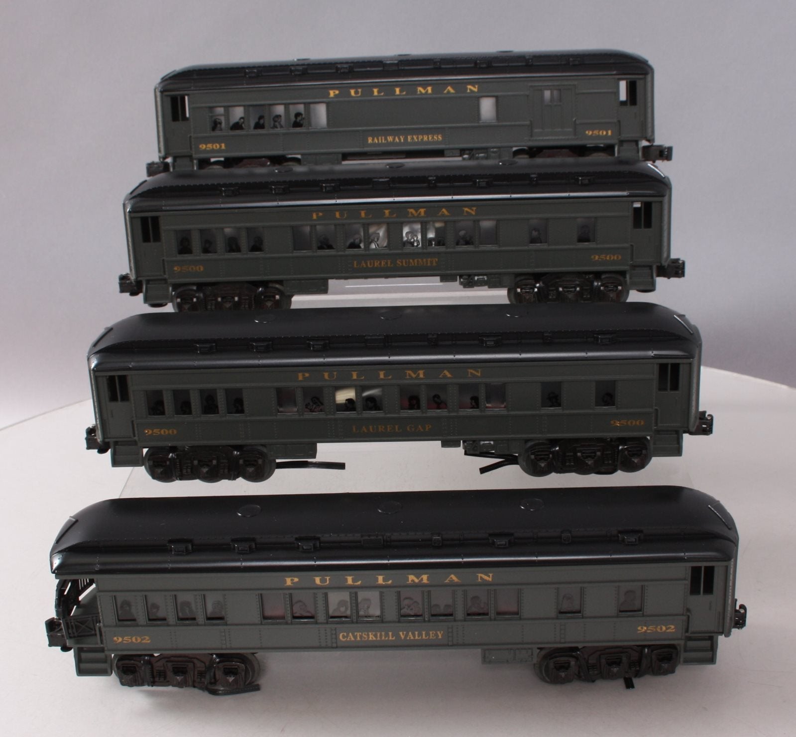 Lionel 6-19069 O Gauge Pullman Baby Madison Passenger Cars (Set of 4) LN/Box