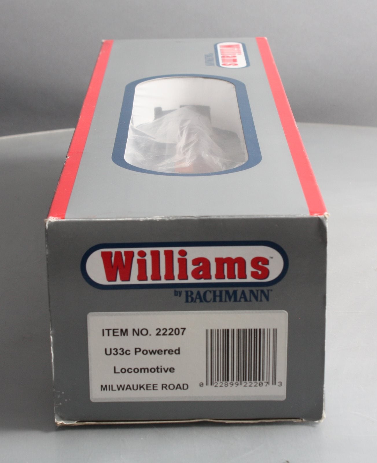 Williams 22207 O Milwaukee GE U33C Diesel Locomotive w/Horn & Bell - 3-Rail