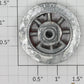 Lionel SLS-257-3 Red Spoked 1-5/8" O Gauge Steam Loco Gear Wheel w/Screw Boss