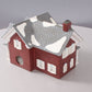 Dept 56 54912 Snow Village "Farm House" Retired Hand Painted Ceramic Building LN/Box
