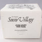 Dept 56 54912 Snow Village "Farm House" Retired Hand Painted Ceramic Building LN/Box