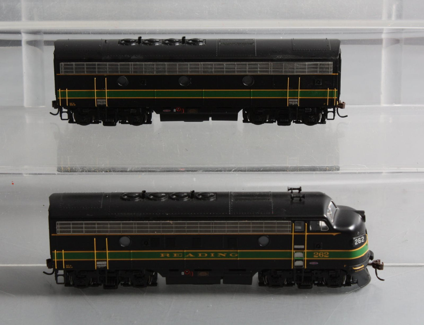 Athearn G1608 HO Scale Reading F3 Diesel Locomotive AB Set LN/Box