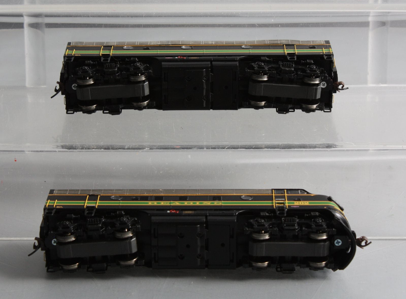 Athearn G1608 HO Scale Reading F3 Diesel Locomotive AB Set LN/Box