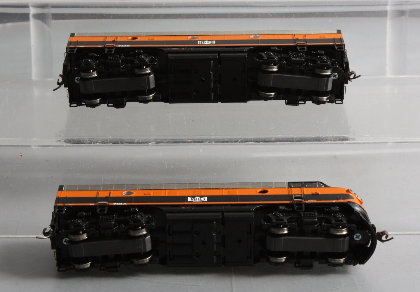 Athearn G1523 HO Scale B&LE F7A/F7B Diesel AB Set #712A/712B LN/Box
