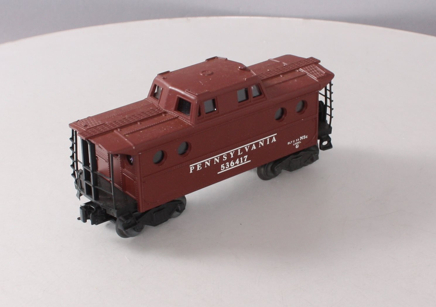 Lionel 6-27704 O Gauge Pennsylvania N5c Illuminated Caboose #536417 LN
