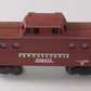 Lionel 6-27704 O Gauge Pennsylvania N5c Illuminated Caboose #536417 LN