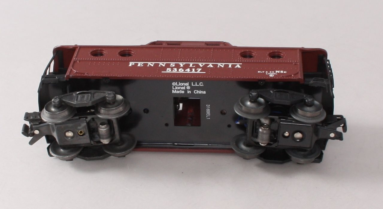 Lionel 6-27704 O Gauge Pennsylvania N5c Illuminated Caboose #536417 LN