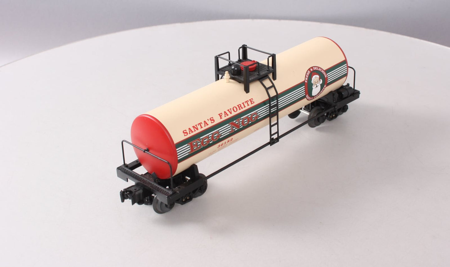 Lionel 6-36182 O Egg Nog Unibody Tank Car NIB