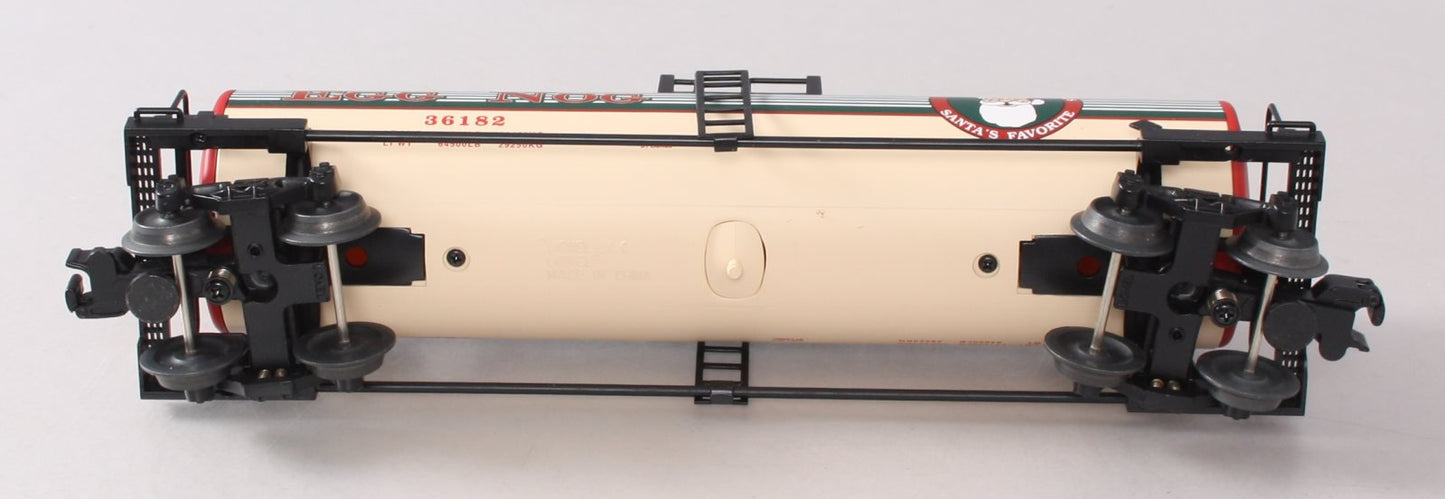 Lionel 6-36182 O Egg Nog Unibody Tank Car NIB