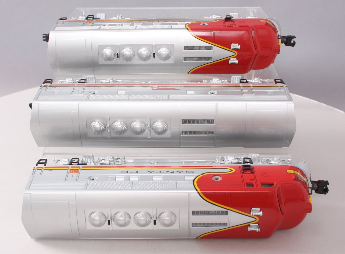 MTH 30-20158-1 ATSF F3 ABA Diesel Engine Set w/PS3 ##32L/32C/32B