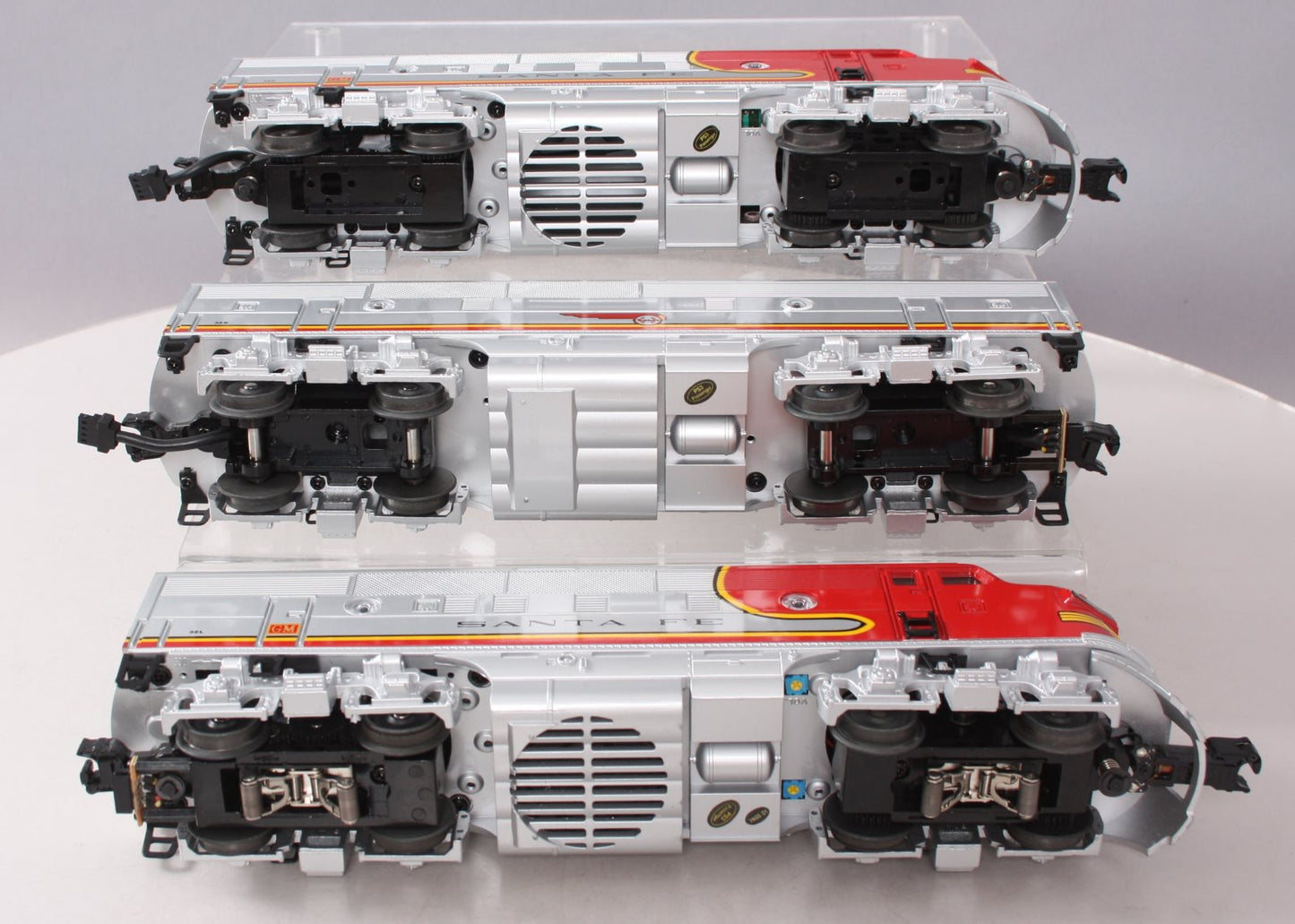 MTH 30-20158-1 ATSF F3 ABA Diesel Engine Set w/PS3 ##32L/32C/32B