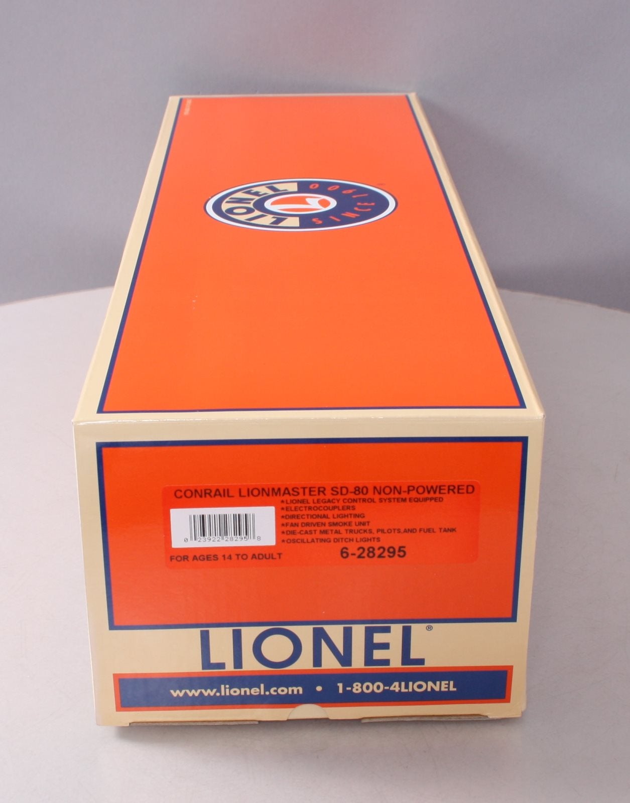 Lionel 6-28295 Conrail Lionmaster Non-Powered SD-80 Diesel Locomotive #4121