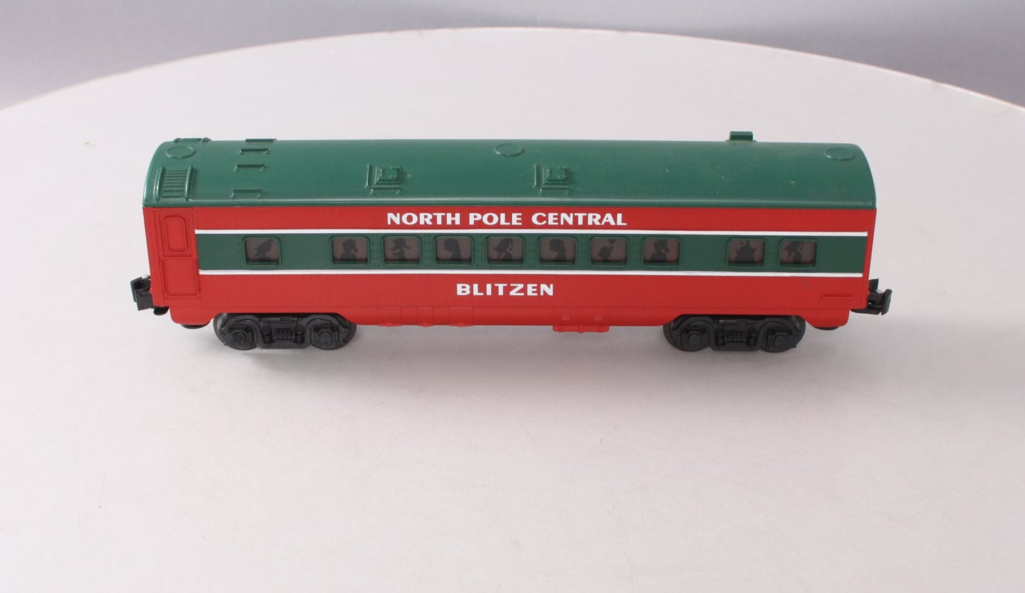 Lionel 6-35173 O Gauge North Pole Central "Blitzen" Coach Car EX/Box
