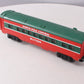 Lionel 6-35173 O Gauge North Pole Central "Blitzen" Coach Car EX/Box