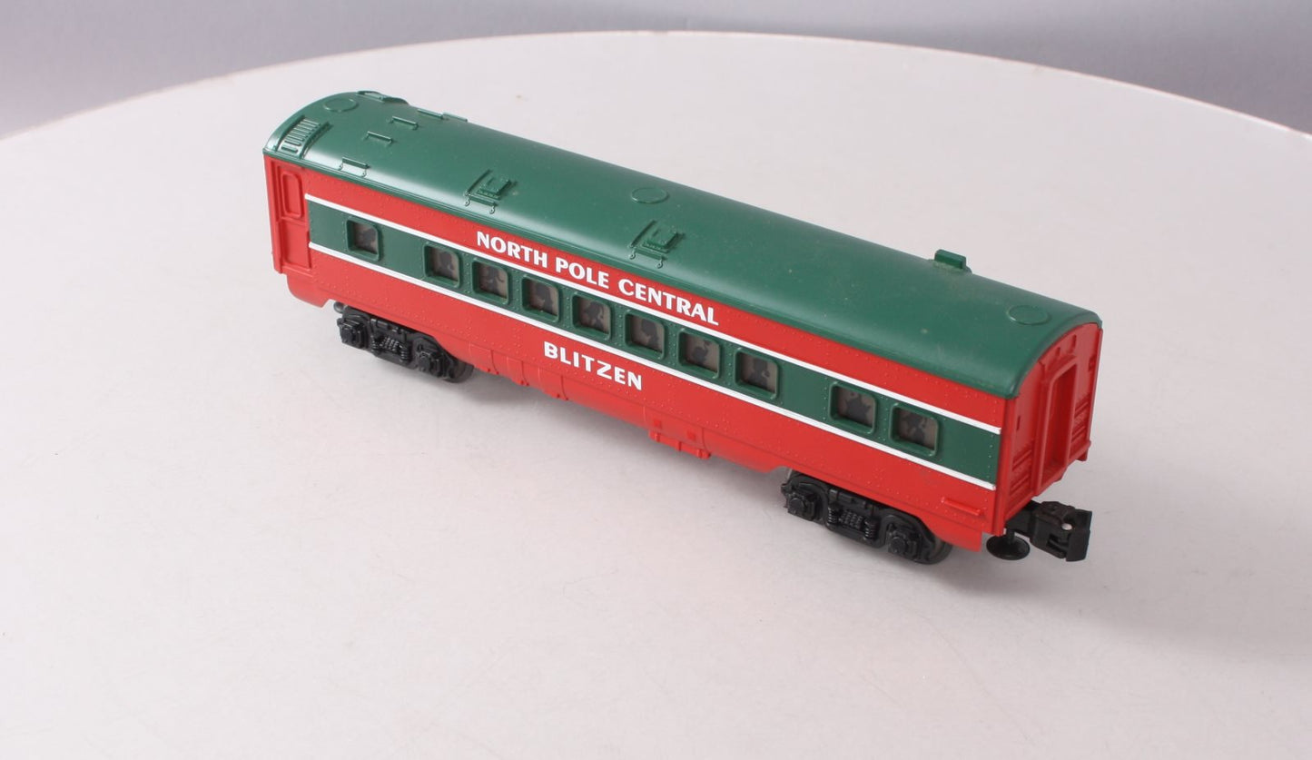 Lionel 6-35173 O Gauge North Pole Central "Blitzen" Coach Car EX/Box
