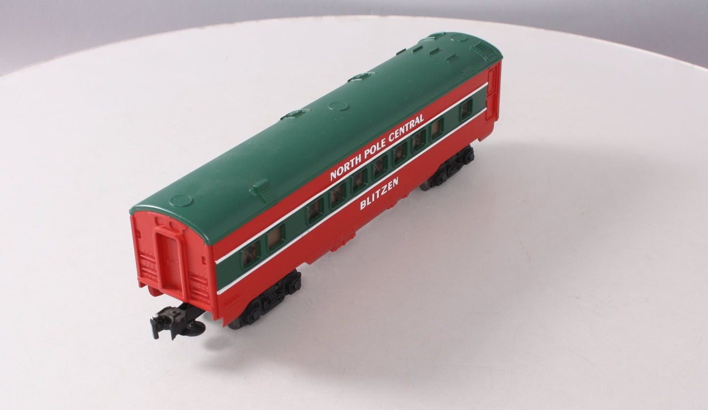 Lionel 6-35173 O Gauge North Pole Central "Blitzen" Coach Car EX/Box