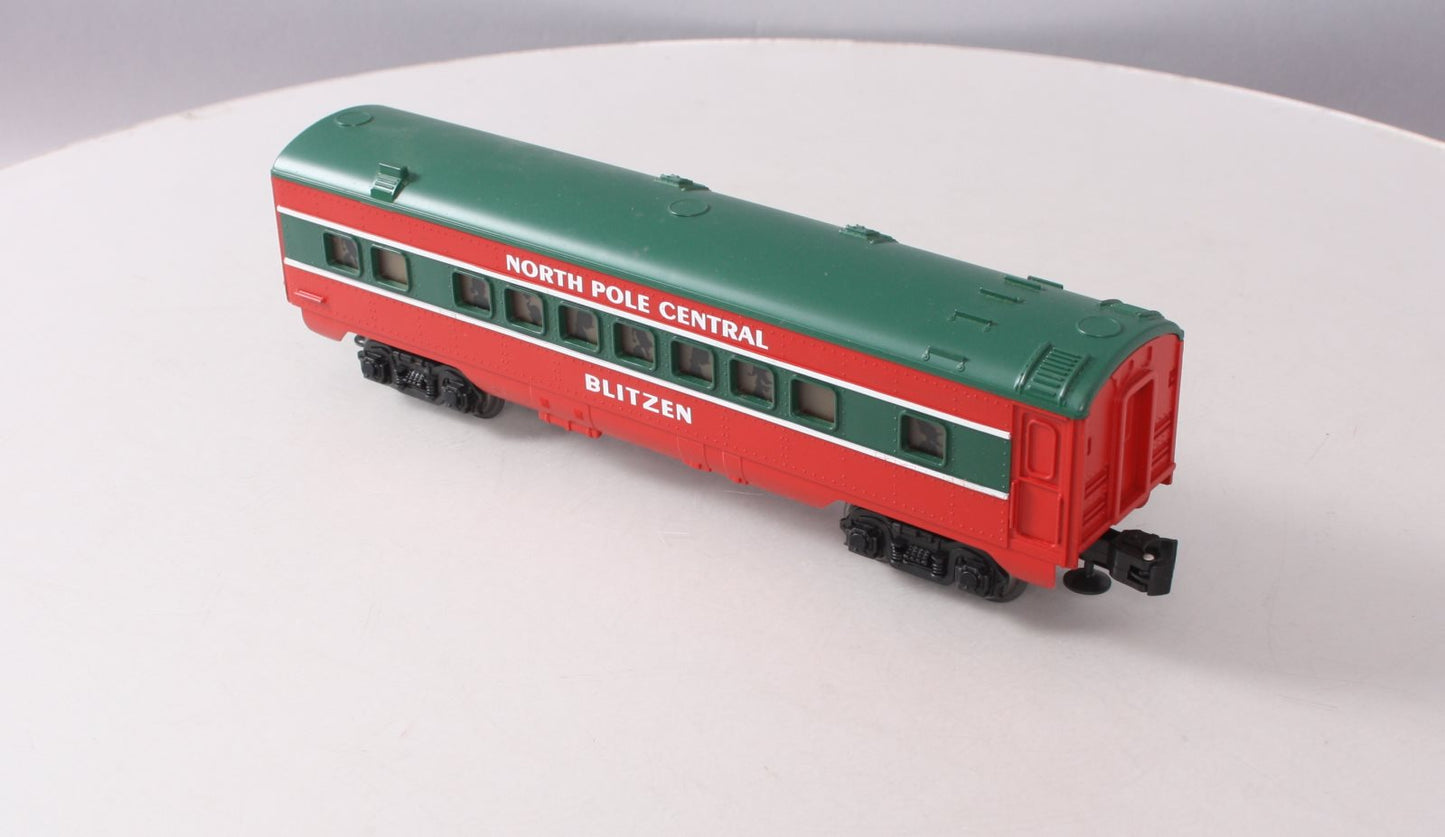 Lionel 6-35173 O Gauge North Pole Central "Blitzen" Coach Car EX/Box
