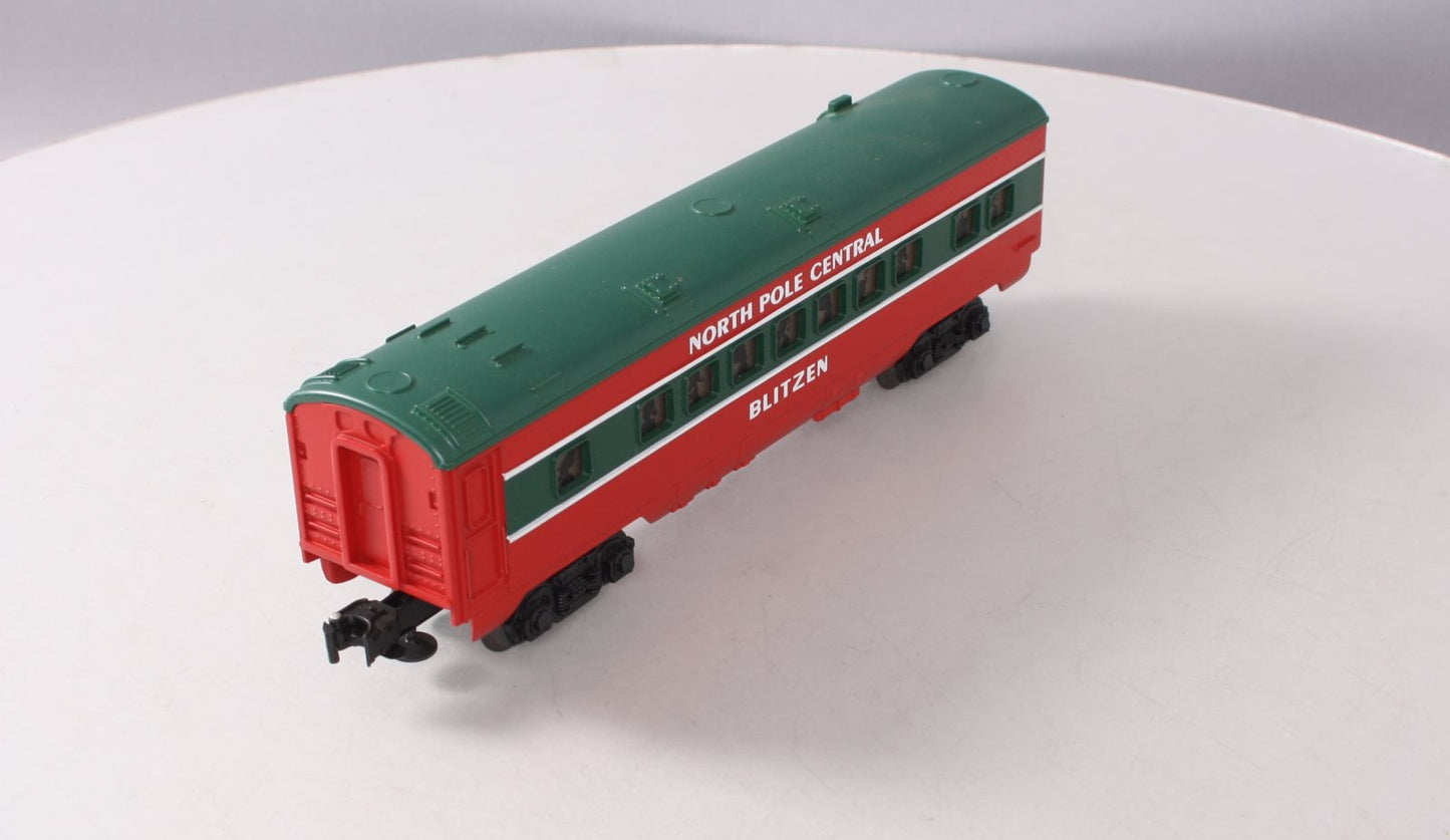 Lionel 6-35173 O Gauge North Pole Central "Blitzen" Coach Car EX/Box