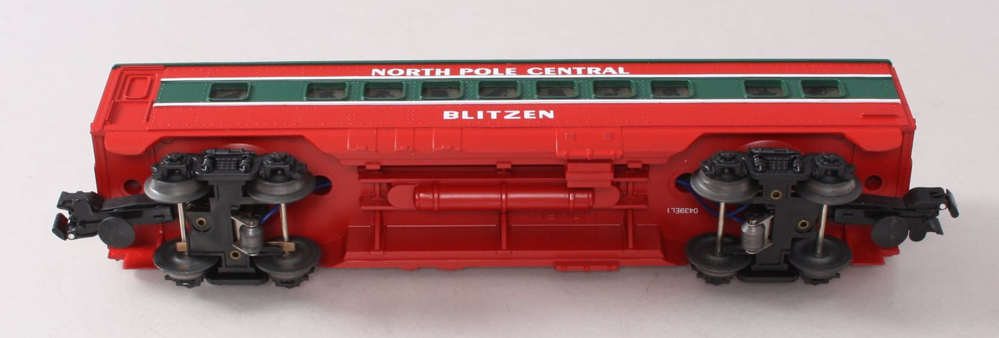 Lionel 6-35173 O Gauge North Pole Central "Blitzen" Coach Car EX/Box