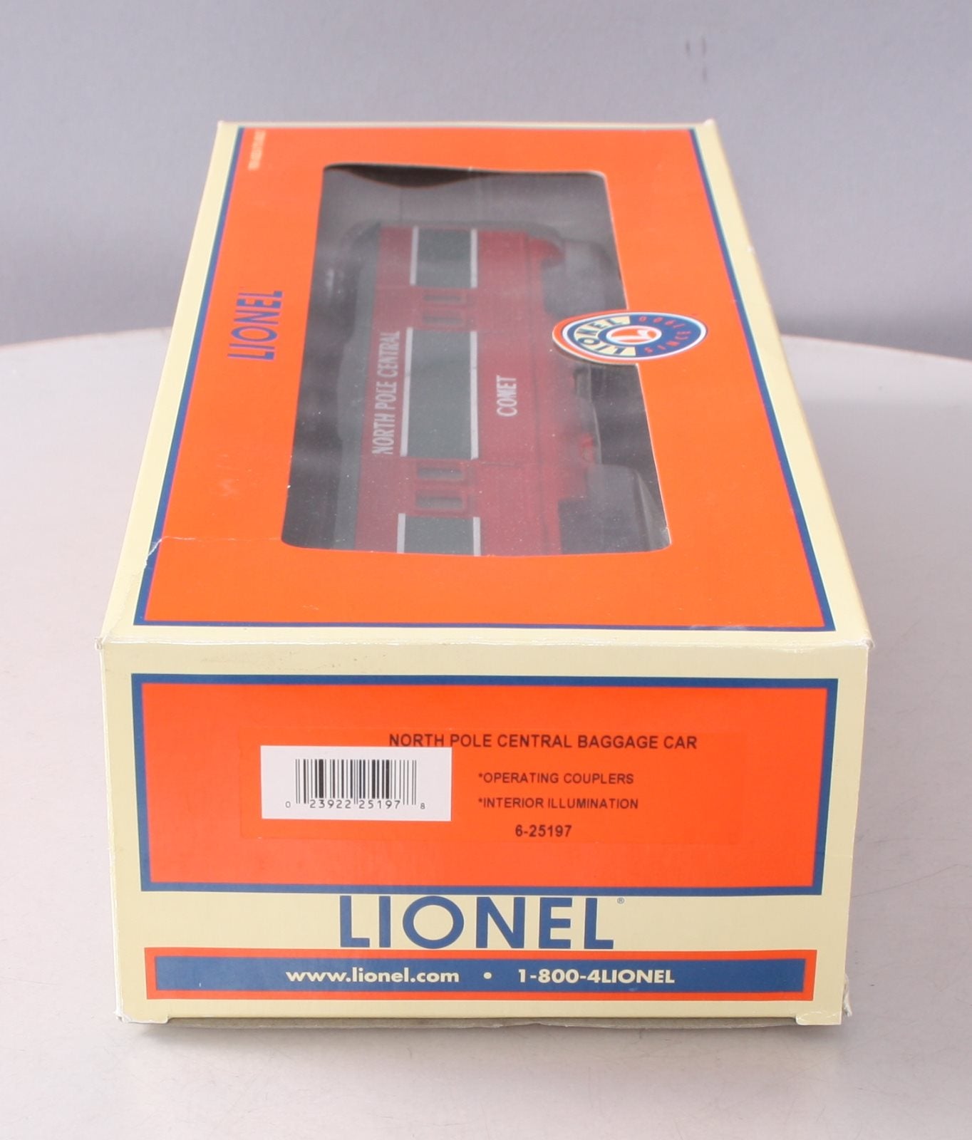 Lionel 6-25197 O Gauge North Pole Central "Comet" Baggage Car