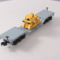 MTH 30-7618 O Gauge MTH Depressed Center Flatcar #19982 with Ertl Bulldozer LN/Box