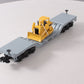 MTH 30-7618 O Gauge MTH Depressed Center Flatcar #19982 with Ertl Bulldozer NIB