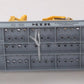 MTH 30-7618 O Gauge MTH Depressed Center Flatcar #19982 with Ertl Bulldozer LN/Box