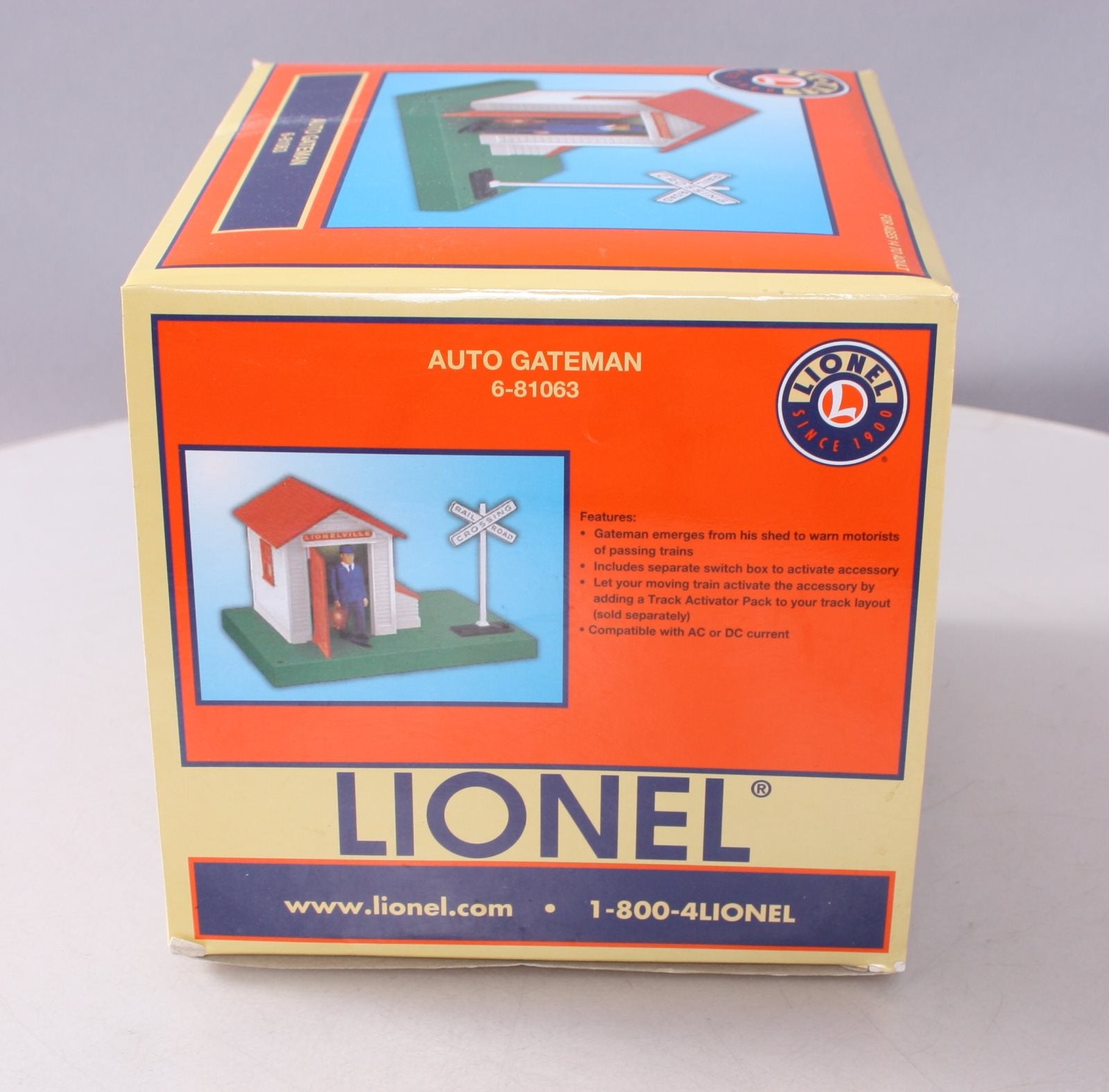 Lionel 6-81063 O Assembled Classic Automatic Gateman LN/Box