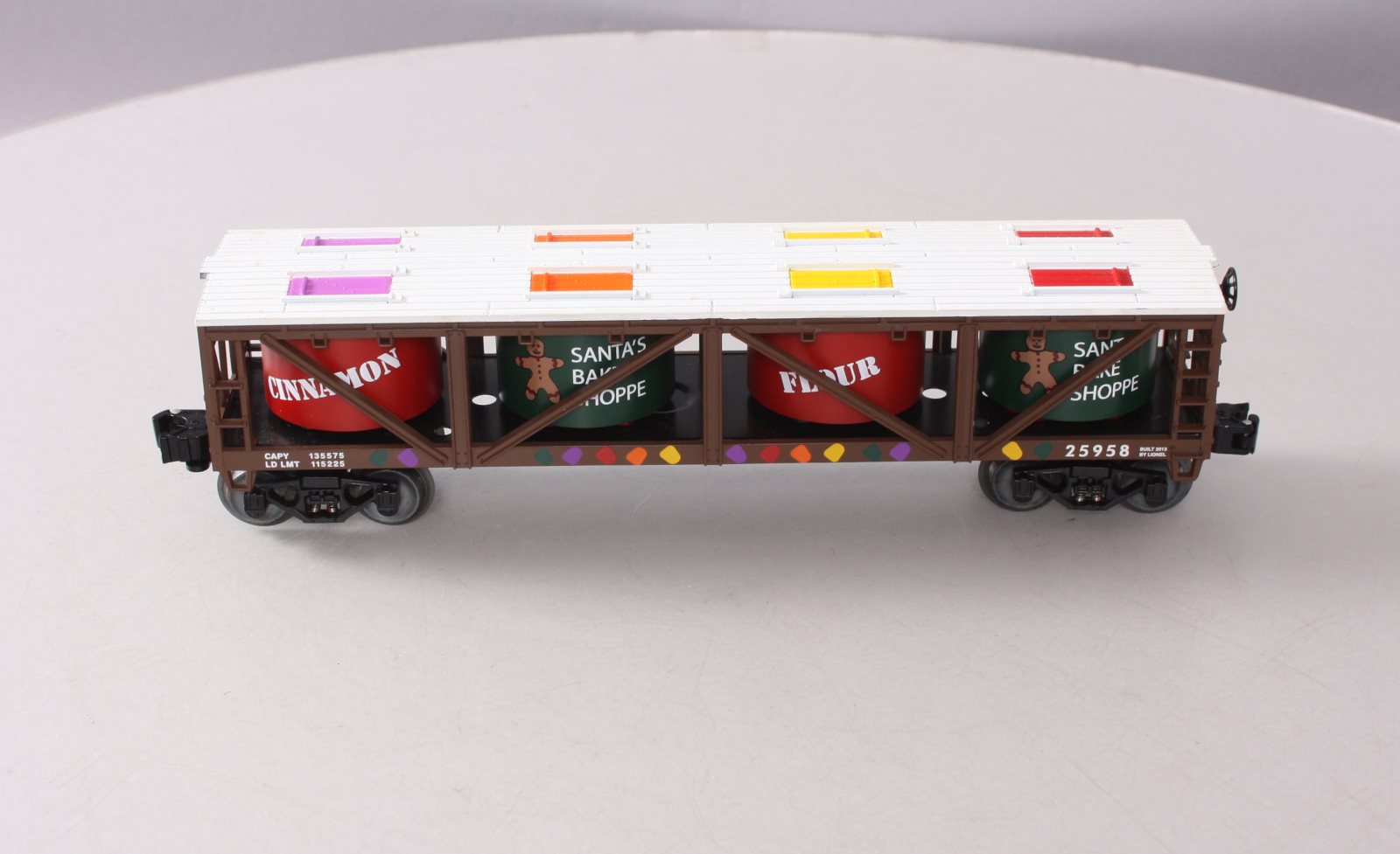 Lionel 6-25958 O Gauge Gingerbread Dough Vat Car