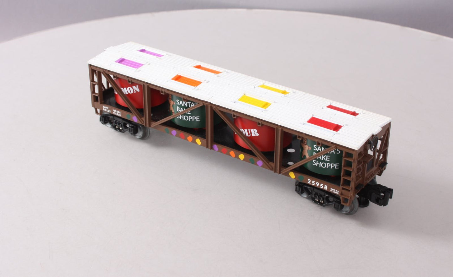 Lionel 6-25958 O Gauge Gingerbread Dough Vat Car