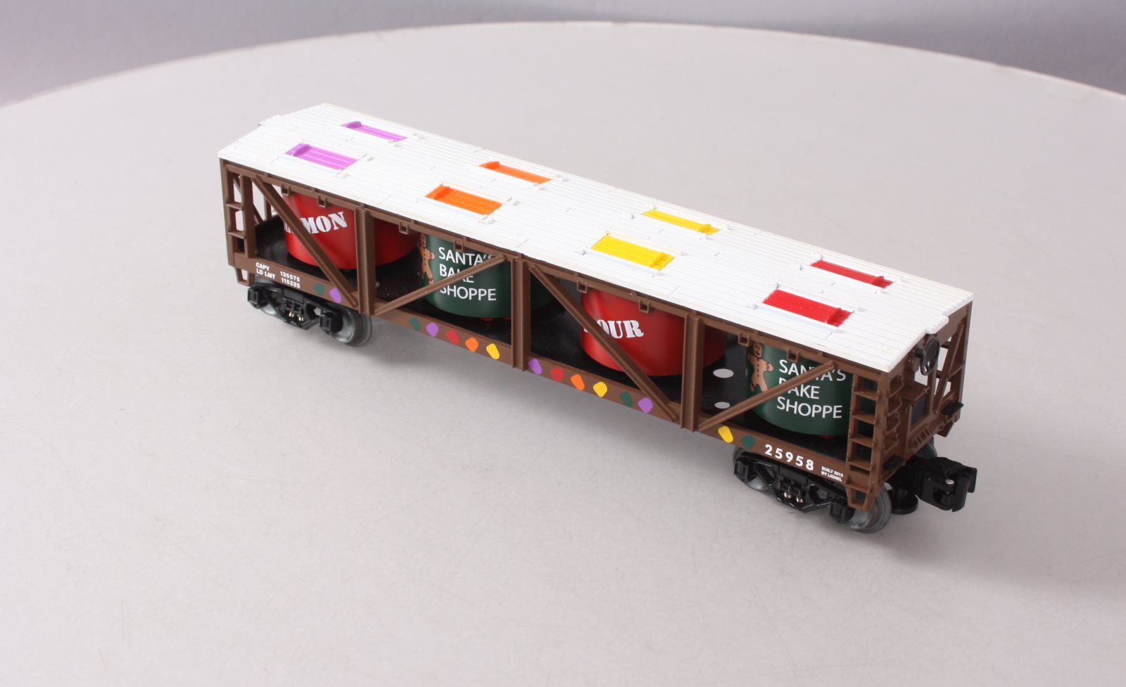 Lionel 6-25958 O Gauge Gingerbread Dough Vat Car