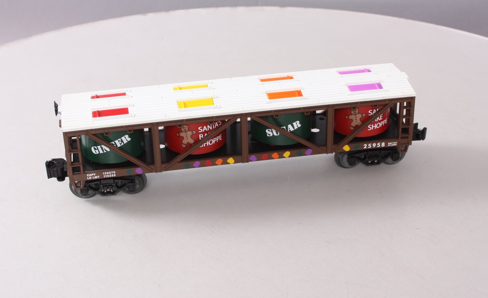 Lionel 6-25958 O Gauge Gingerbread Dough Vat Car